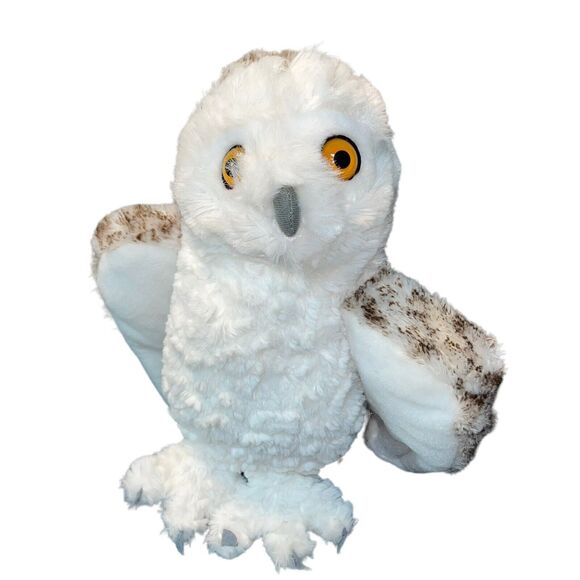 Wild Republic Plush Owl Snow Stuffed Animal Nursery Mother Baby 13” Forest Lot 2 - Picture 10 of 15